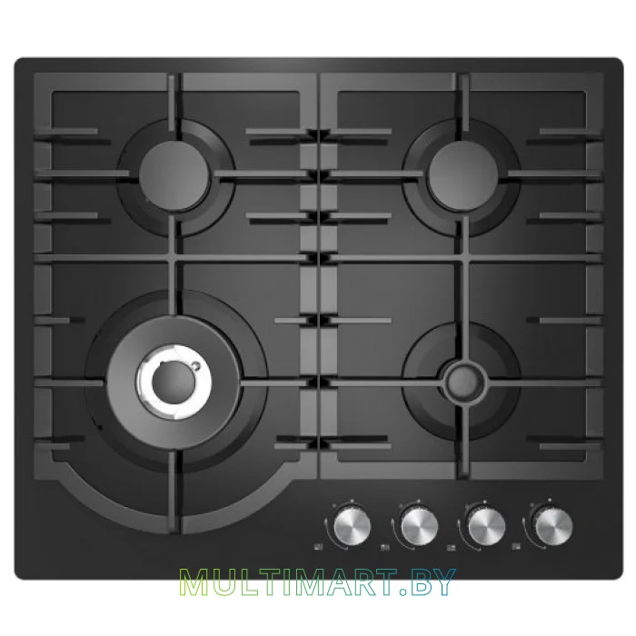 Газовая варочная панель Midea MG 696 TGB